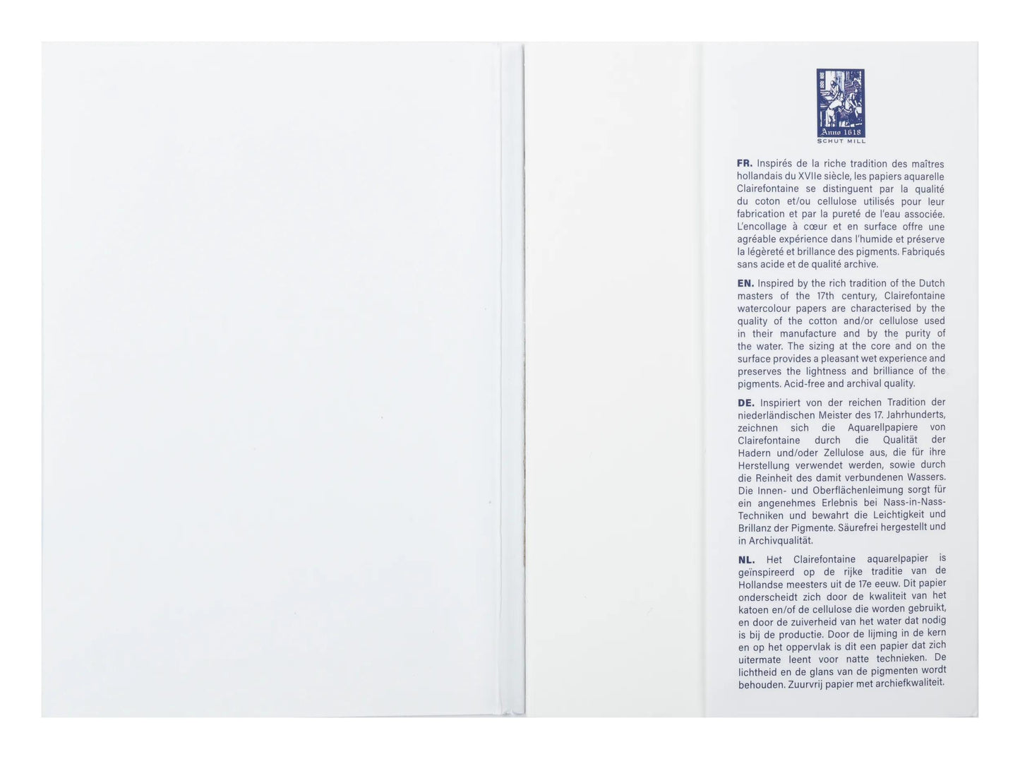 Aqua Essentials incollato blocco 12 corrispondente carta acquerello 10x15cm 12F 200g-300g (Pacchetto x2)
