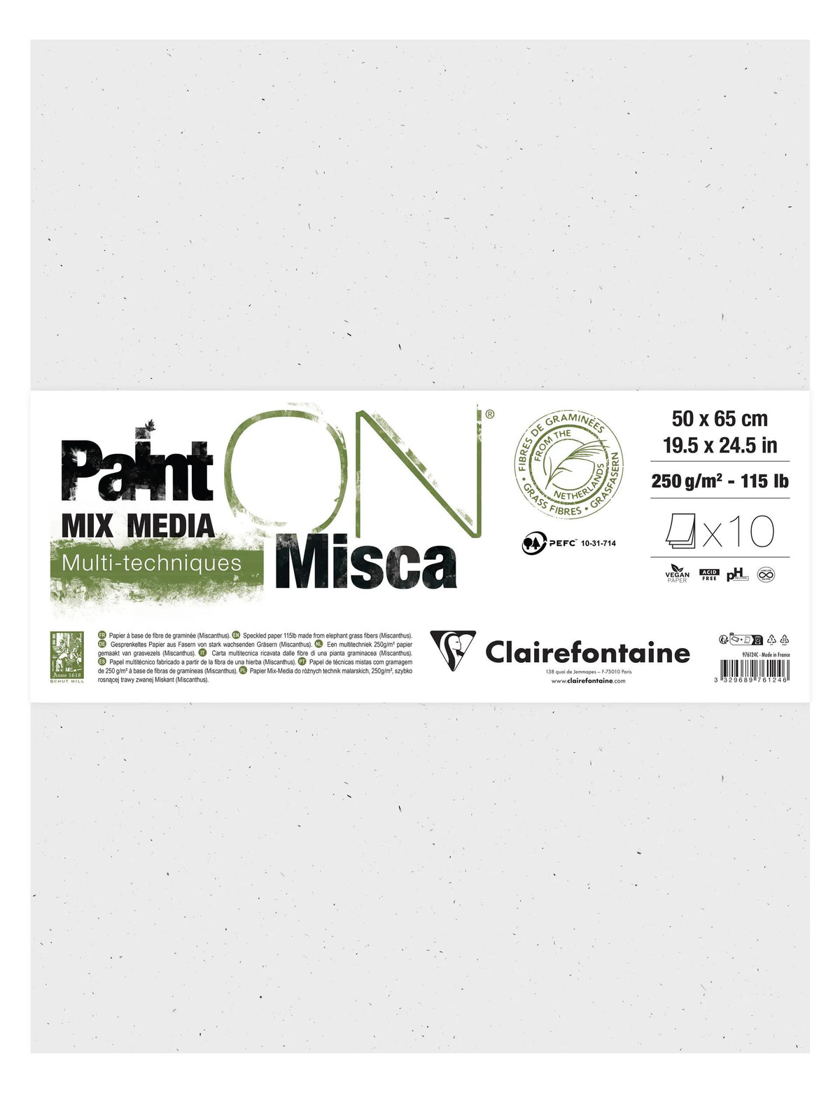PaintON Misca pack 10F 50x65cm 250g