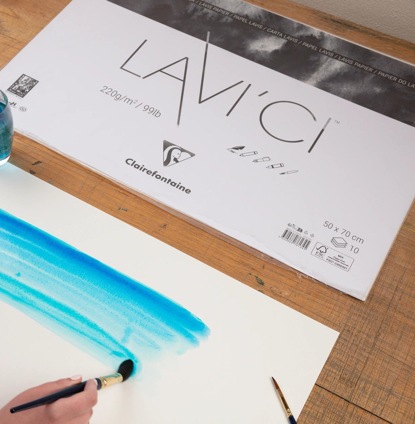 LAVI'Ci pack 10F 50x70cm 125g - Avorio