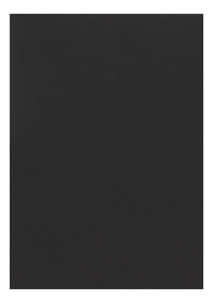 Etival Color bloc collé 20F A4 160g - Noir (lot de 5)
