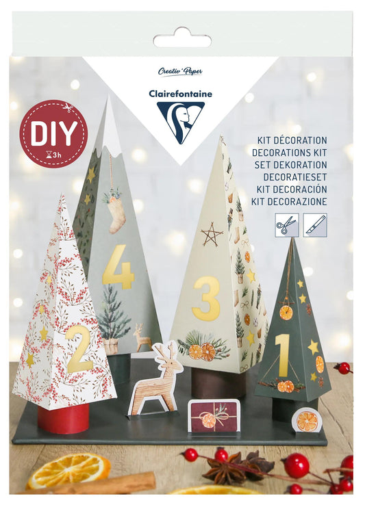 DISCOVER KIT, 20,6x1,9x29cm - Advent Kerzen (Paket x3)
