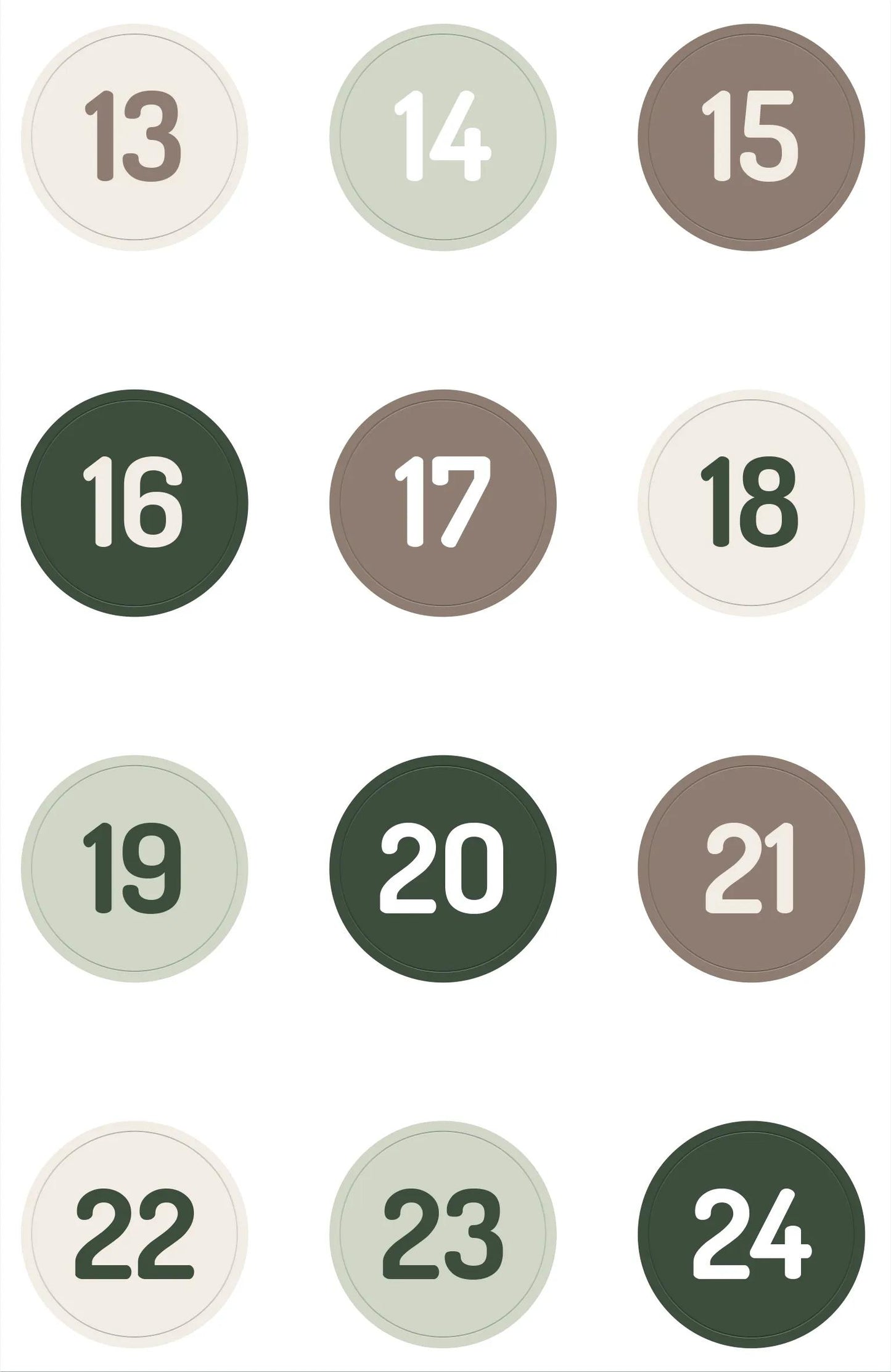KIT DISCOVERED, 20.6x1.9x29cm - Advent Calendar (Pack x3)
