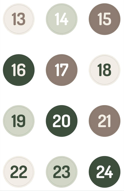 KIT DÉCOUVERTE, 20,6x1,9x29cm - Calendrier de l'Avent (lot de 3)