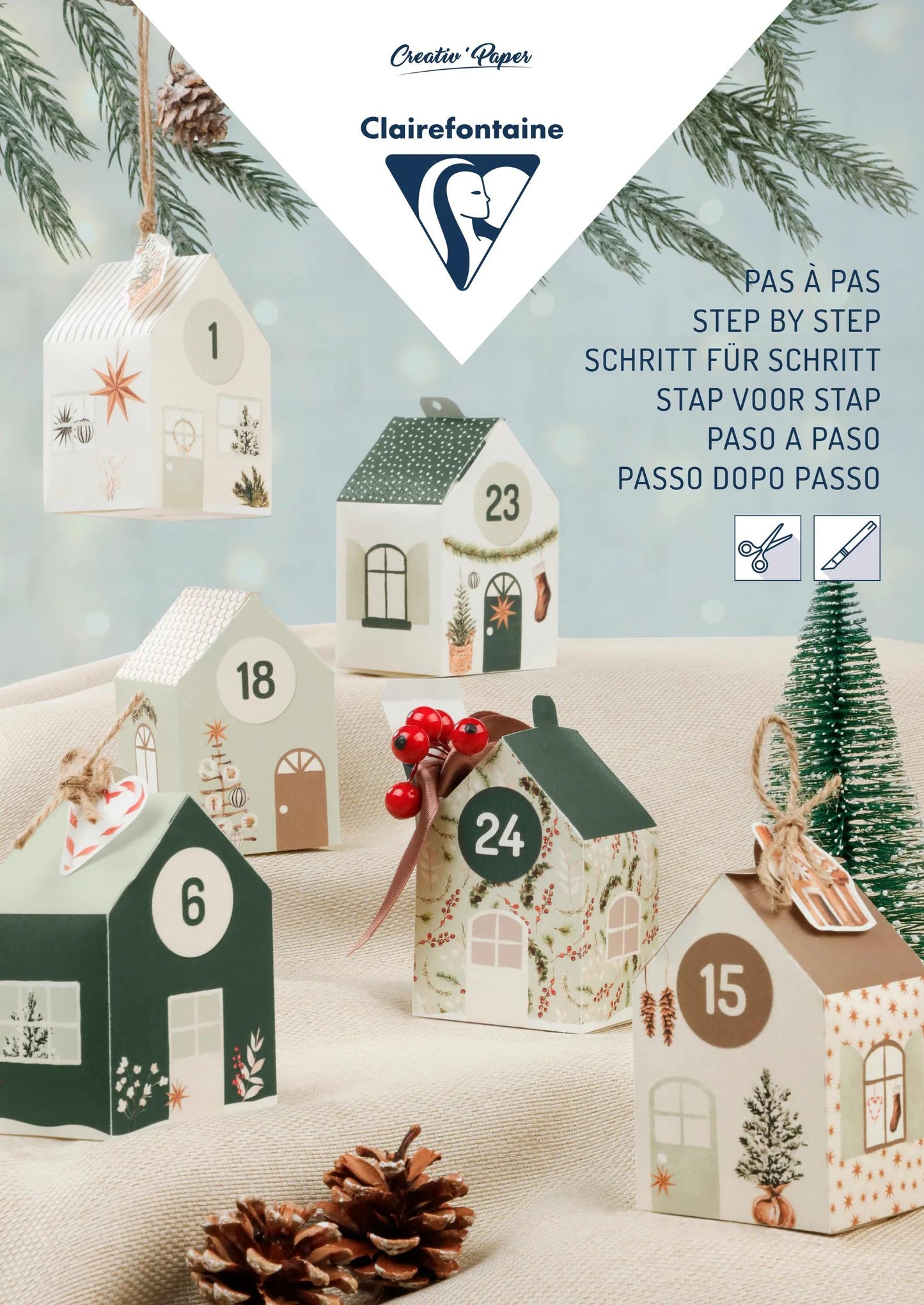 KIT DISCOVERED, 20.6x1.9x29cm - Advent Calendar (Pack x3)