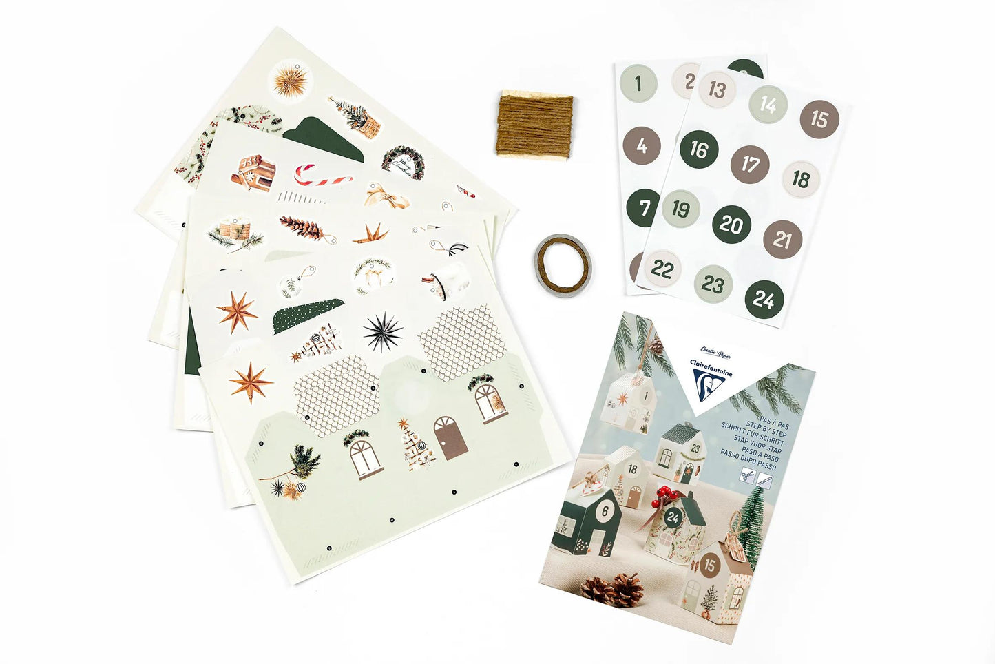 KIT DISCOVERED, 20.6x1.9x29cm - Advent Calendar (Pack x3)