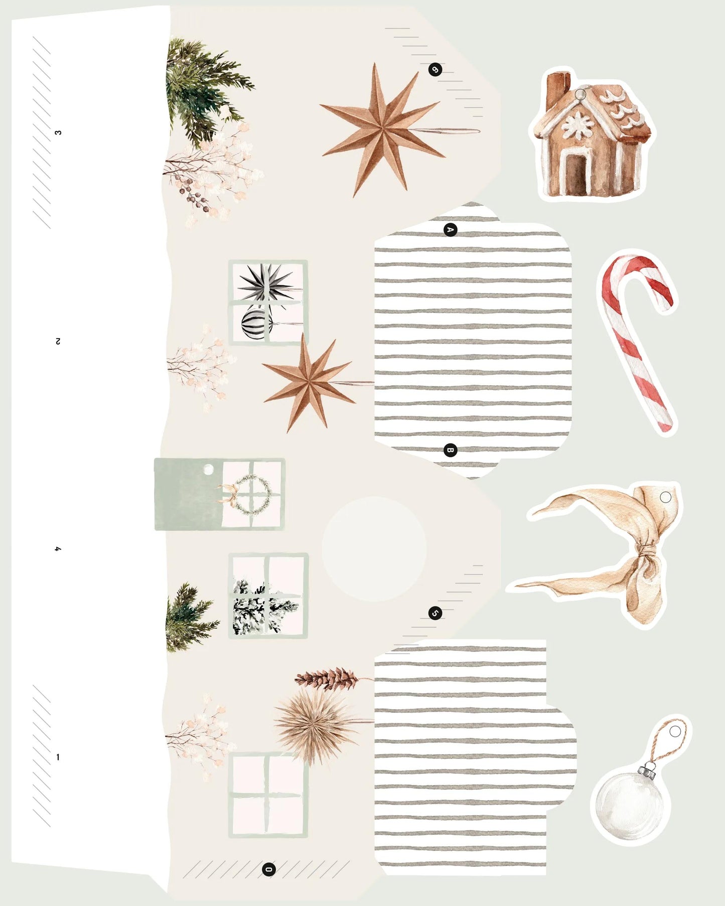 KIT DISCOVERED, 20.6x1.9x29cm - Advent Calendar (Pack x3)