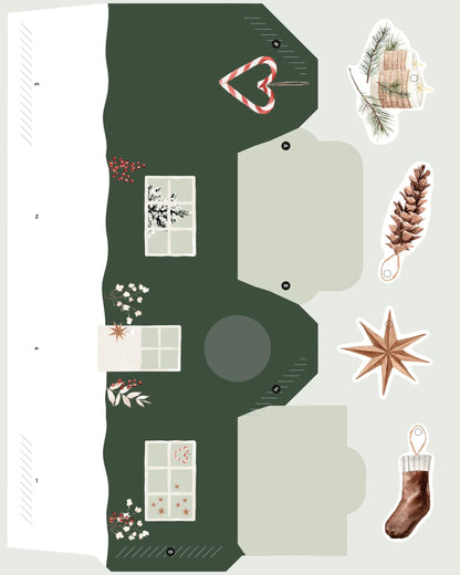 KIT DÉCOUVERTE, 20,6x1,9x29cm - Calendrier de l'Avent (lot de 3)