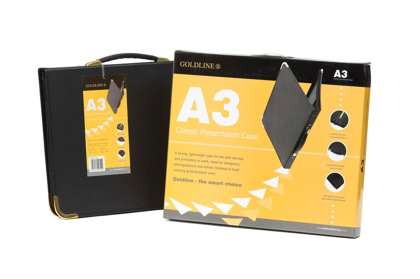 Pressbook with A3 rings in box