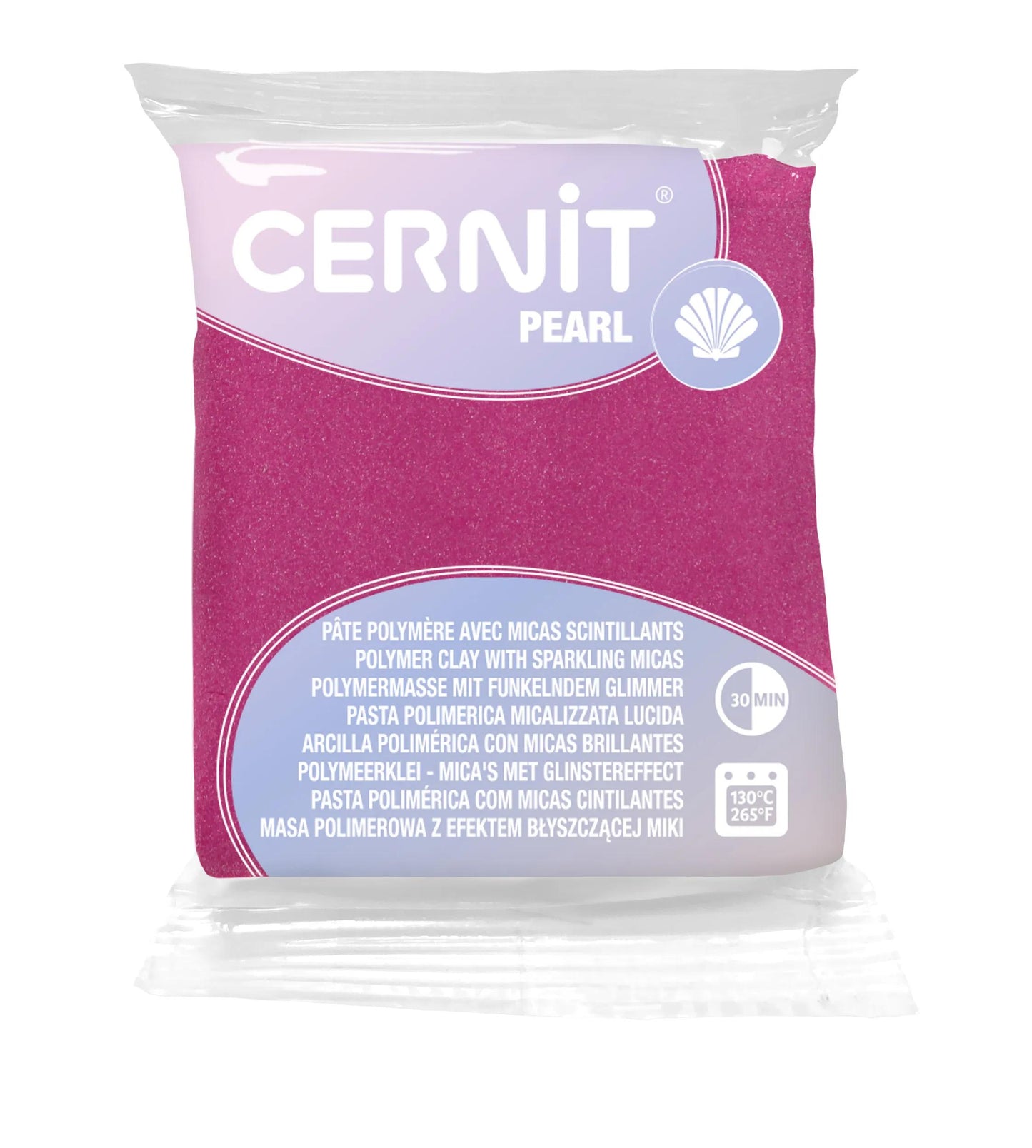 Cernit PEARL 56 g Magenta - Magenta 460 (Pack x6)