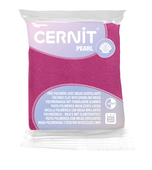 Cernit PEARL 56 g Magenta - Magenta 460 (Pack x6)