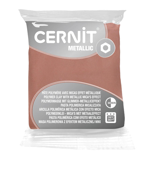 METALLIC Cernit 56 g Pink gold - Pink gold 52 (Pack x6)
