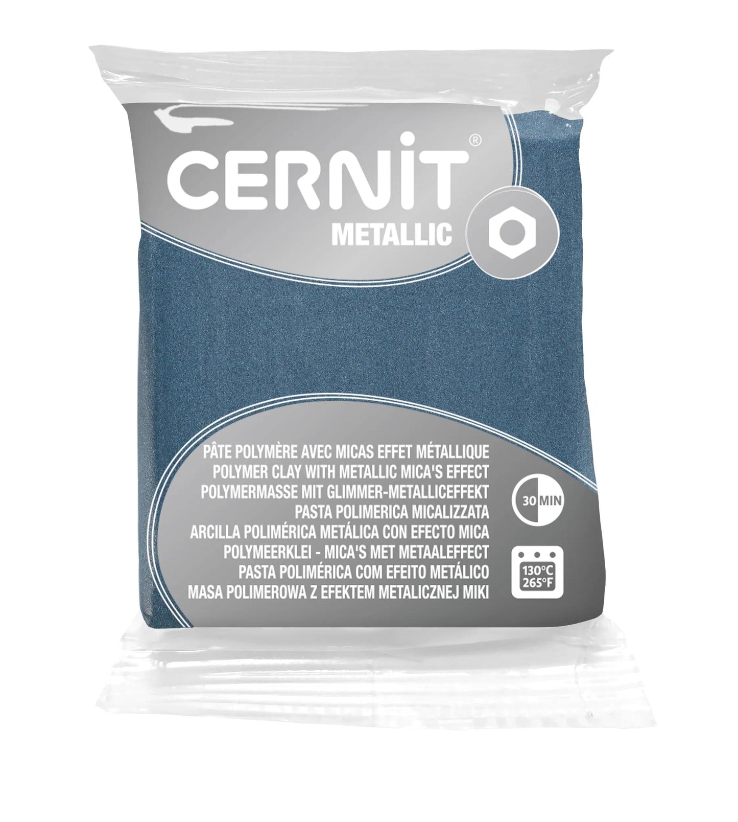 METALLIC cernit 56 g Steel - Steel 167 (Pack x6)