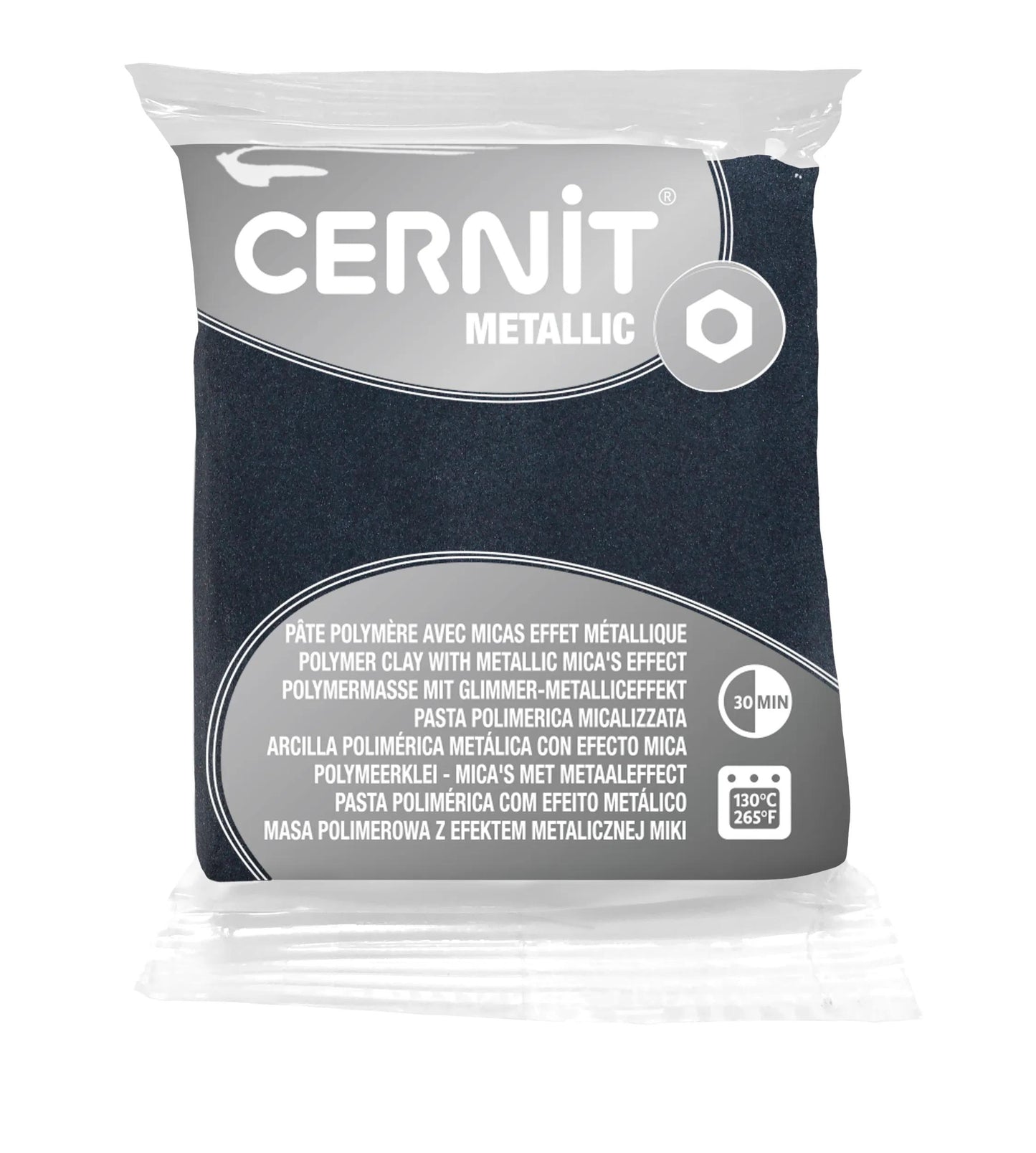 METALLIC cernit 56 g Hematitis - Hematitis 169 (Pack x6)