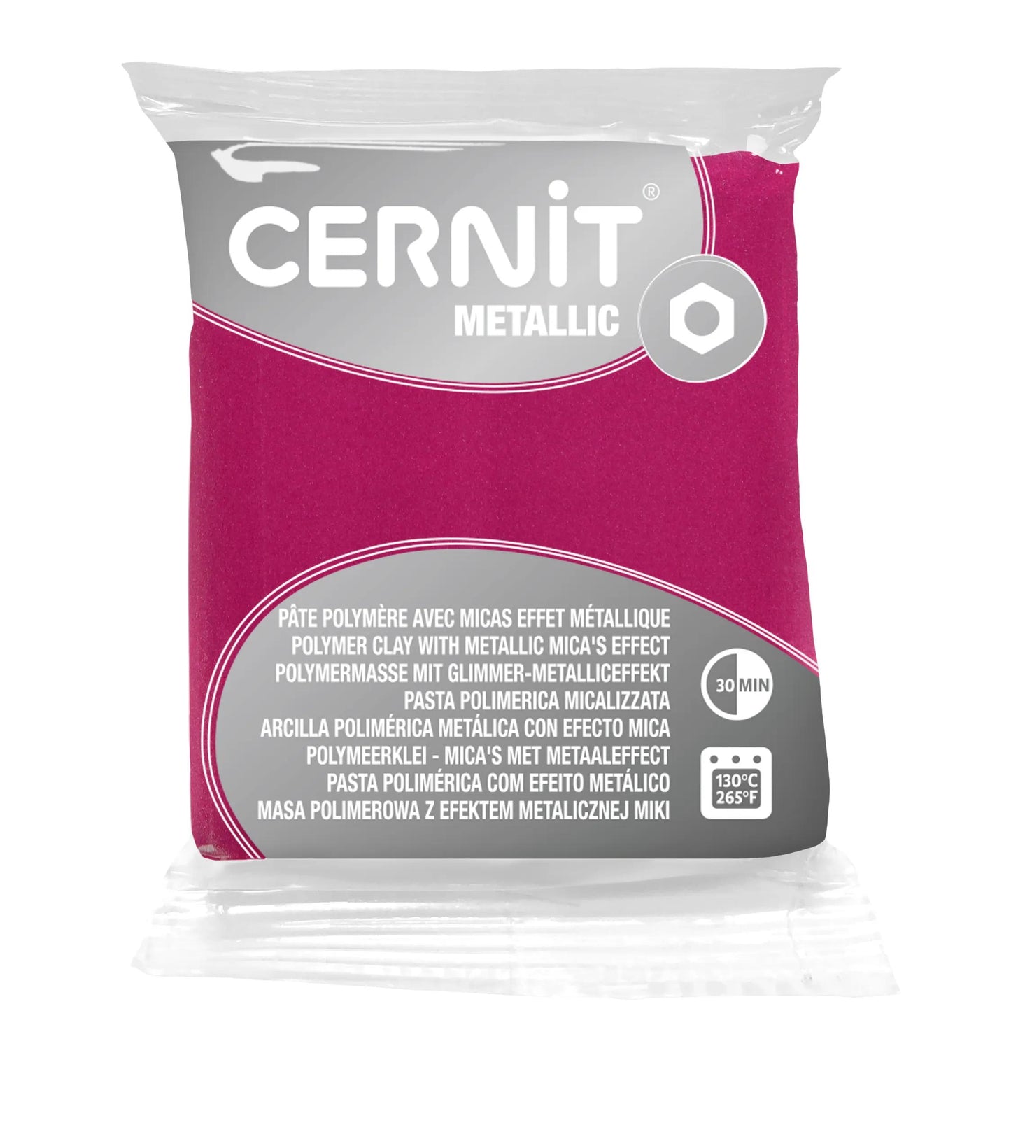 METALLIC cernit 56 g Magenta - Magenta 460 (Pack x6)