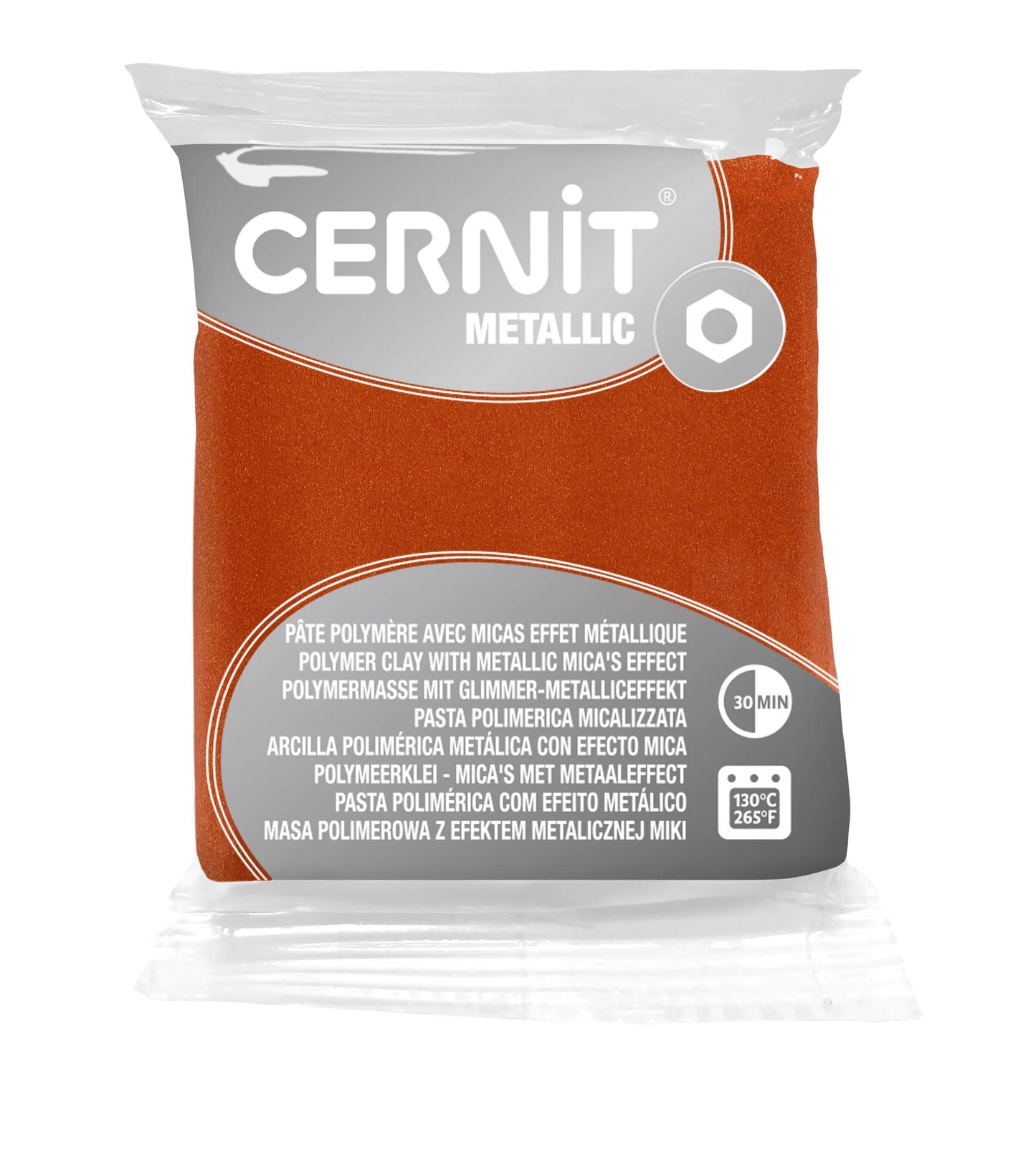 METALLIC cernit 56 g Rust - Rust 775 (Pack x6)