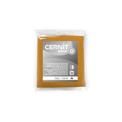 METALLIC Cernit 250 g Gold - Gold 50 (Pack x4)