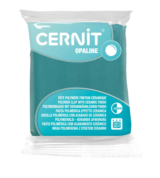 Cernit OPALINE 56 g Green cecdon - Green cecdon 637 (Pack x6)