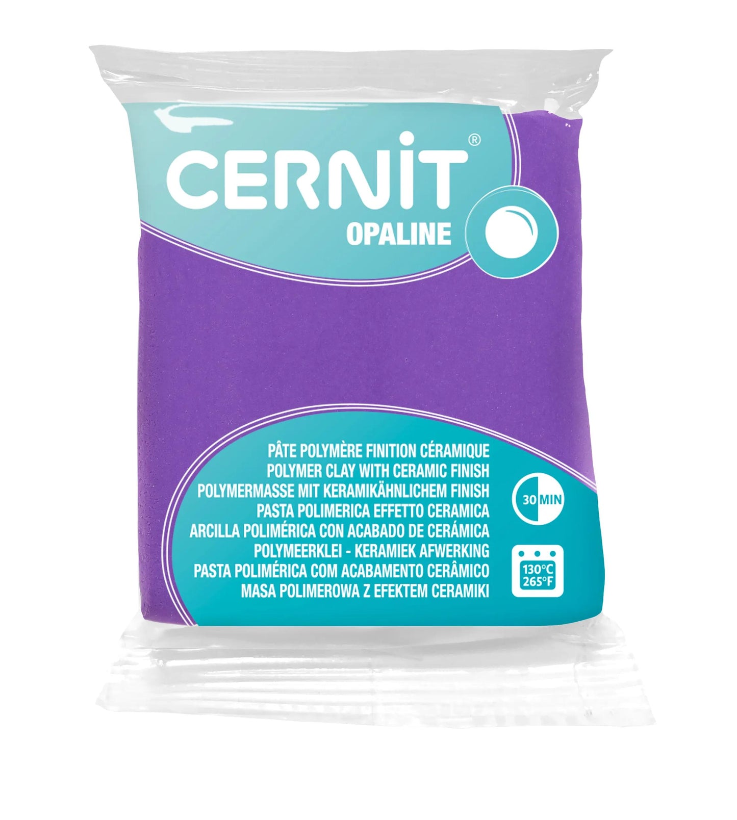Cernit OPALINE 56 g Violet - Violet 900 (Pack x6)