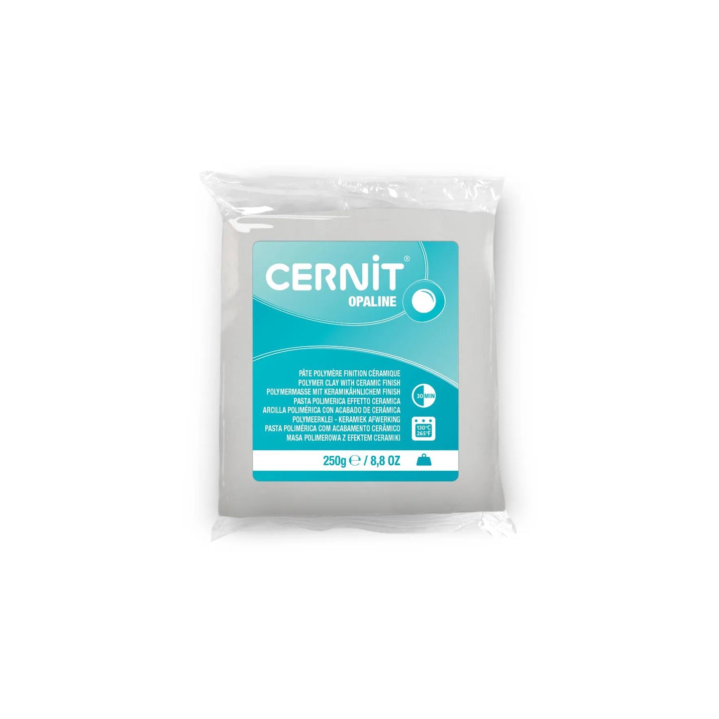 Cernit OPALINE 250 g White - White 10 (Pack x4)