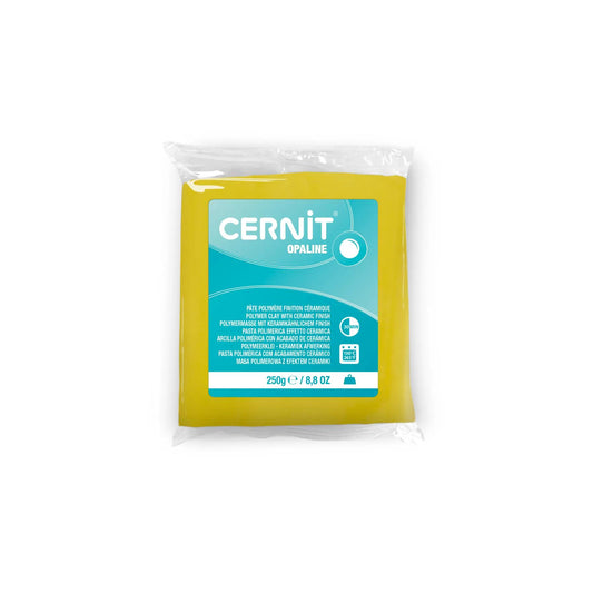Cernit OPALINE 250 g Primary yellow - Primary yellow 717 (Pack x4)