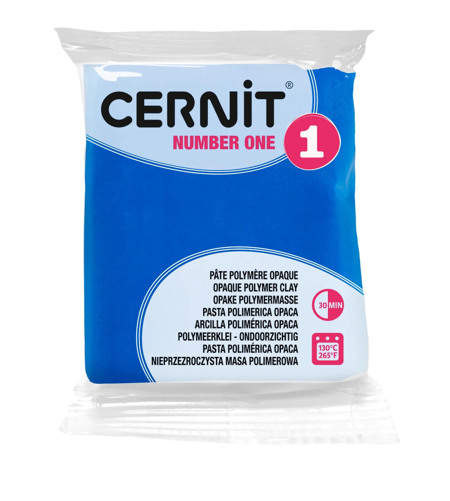 Cernit n°1 56 g Blue - Blue 200 (Pack x6)