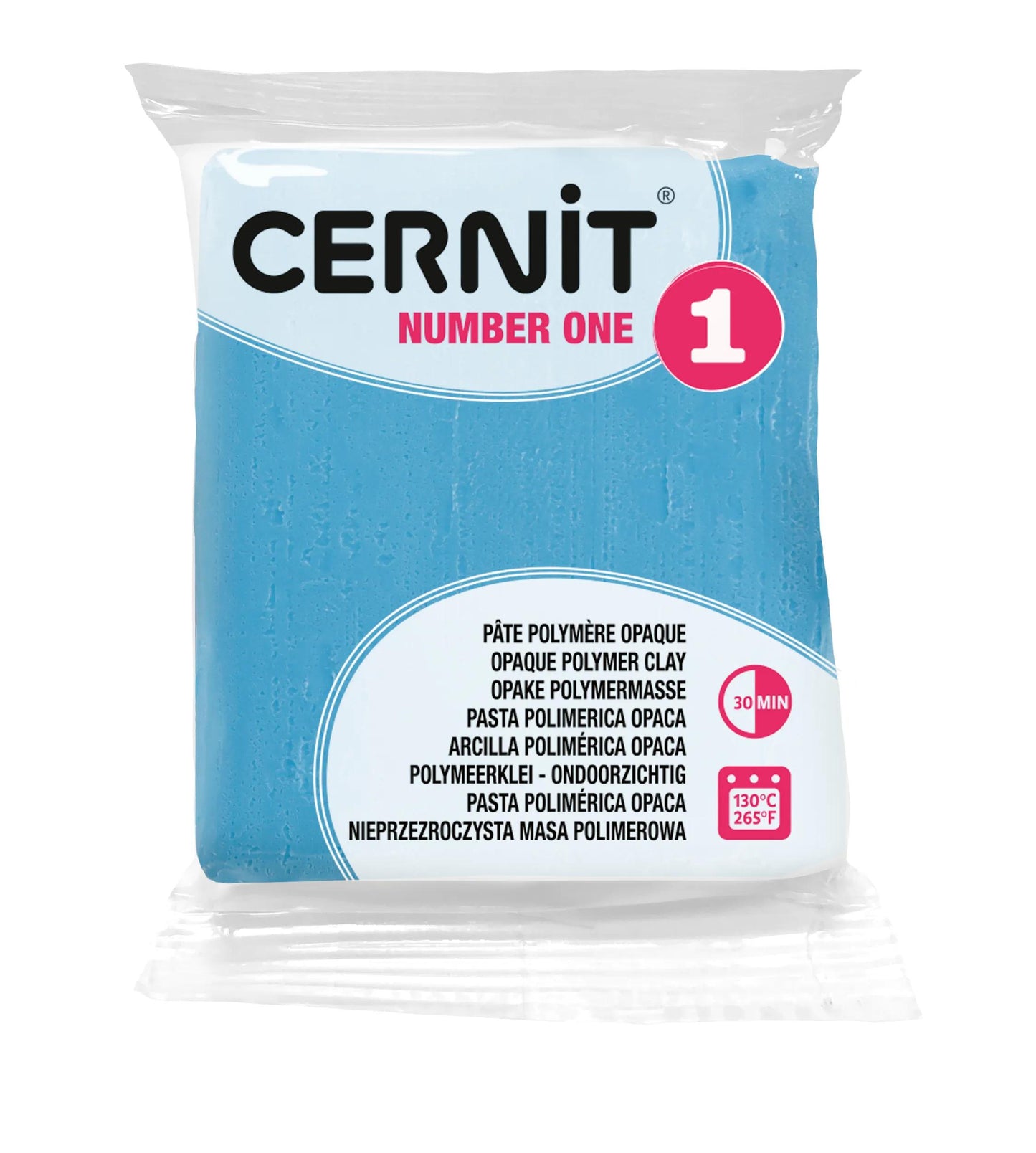 Cernit n°1 56 g Sky blue - Sky blue 214 (Pack x6)
