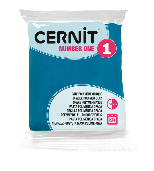 Cernit #1 56 g Duck Blue - Duck Blue 230 (Pack x6)