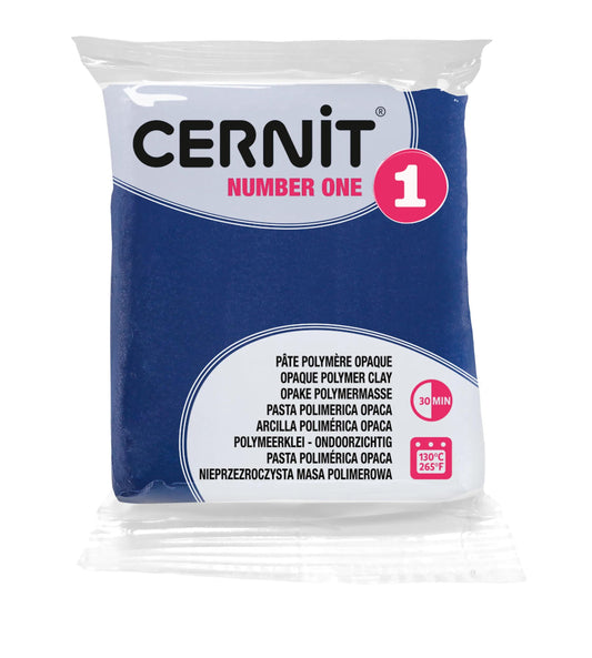 Cernit n°1 56 g Bluemarine - Navy Blue 246 (Pack x6)