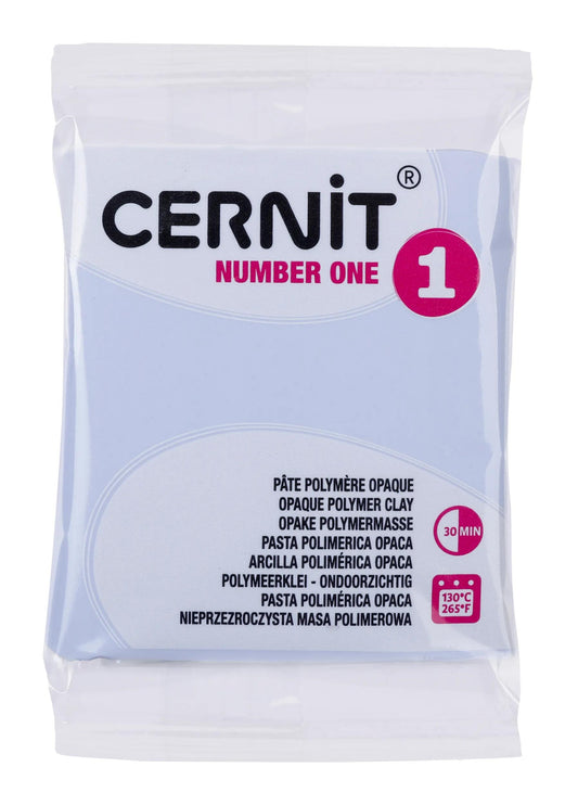 Cernit n°1 56 g pastel blue - Pastel blue 259 (Pack x6)