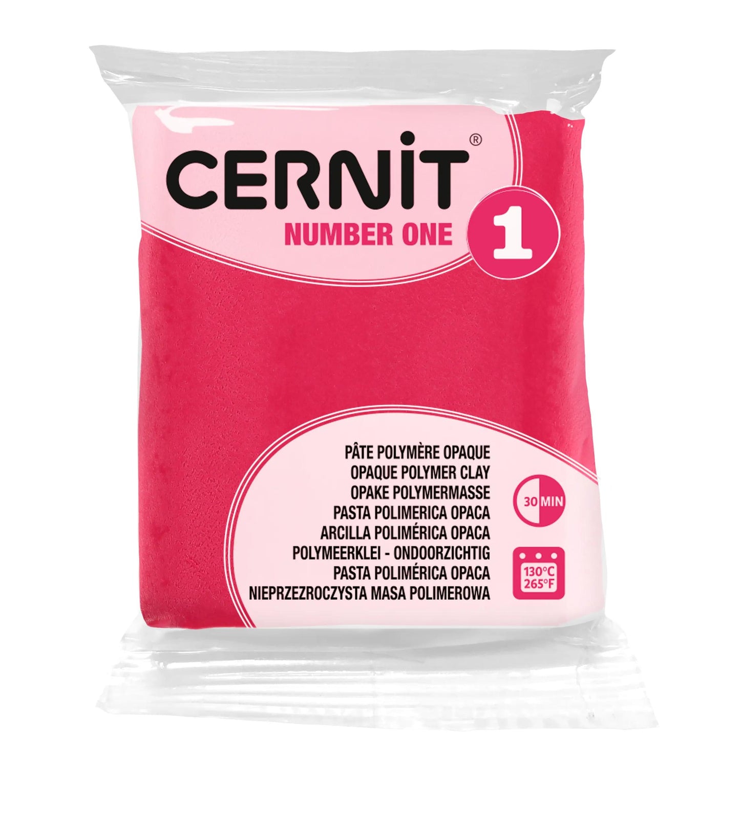 Cernit n°1 56 g Raspberry - Raspberry 481 (Pack x6)