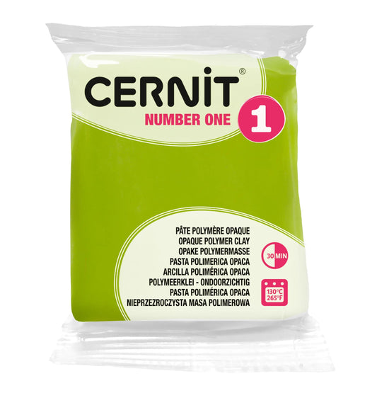 Cernit n°1 56 g Green anise - Green anise 601 (Pack x6)