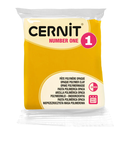 Cernit No.1 56 g Yellow - Yellow 700 (Pack x6)