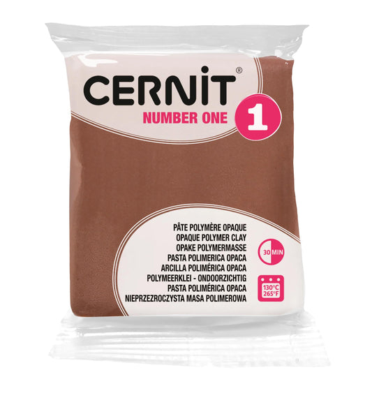 Cernit n°1 56 g Taupe - Taupe 812 (Pack x6)