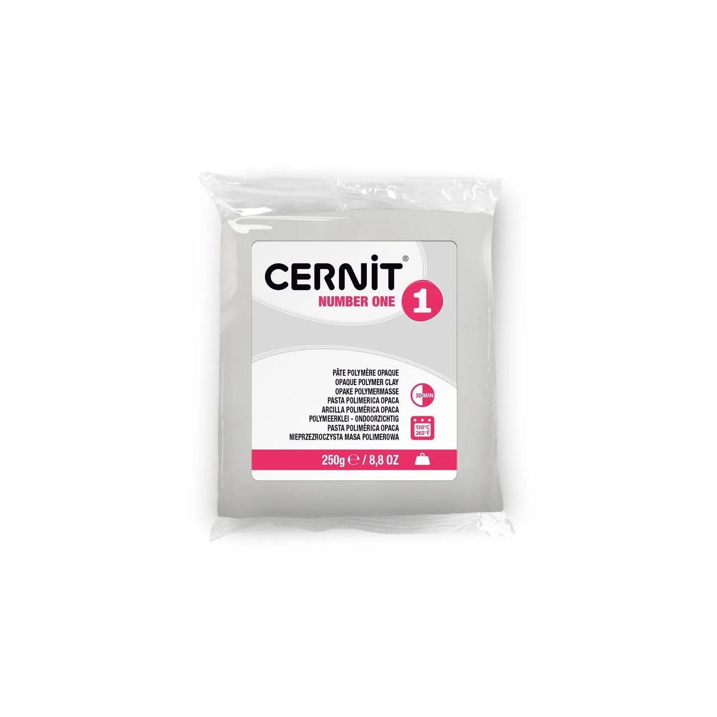 Cernit n°1 250 g White opaque - White 27 (Pack x4)