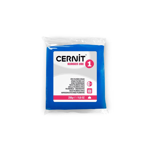 Cernit n°1 250 g Blue - Blue 200 (Pack x4)
