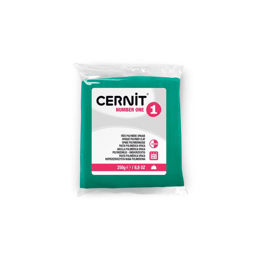 Cernit n°1 250 g Green - Green 600 (Pack x4)