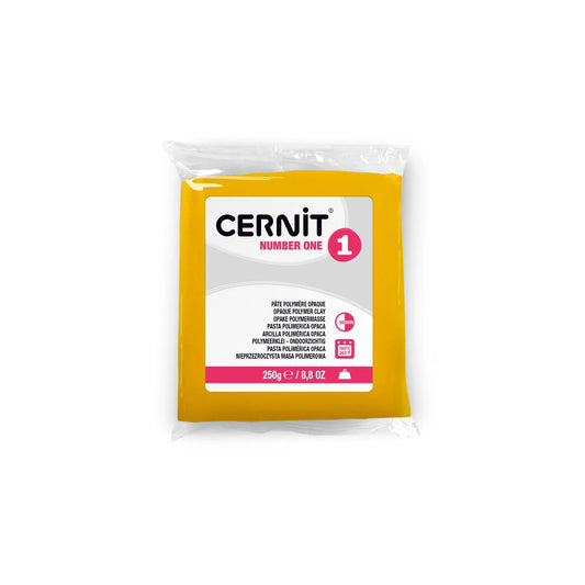 Cernit n°1 250 g Yellow - Yellow 700 (Pack x4)