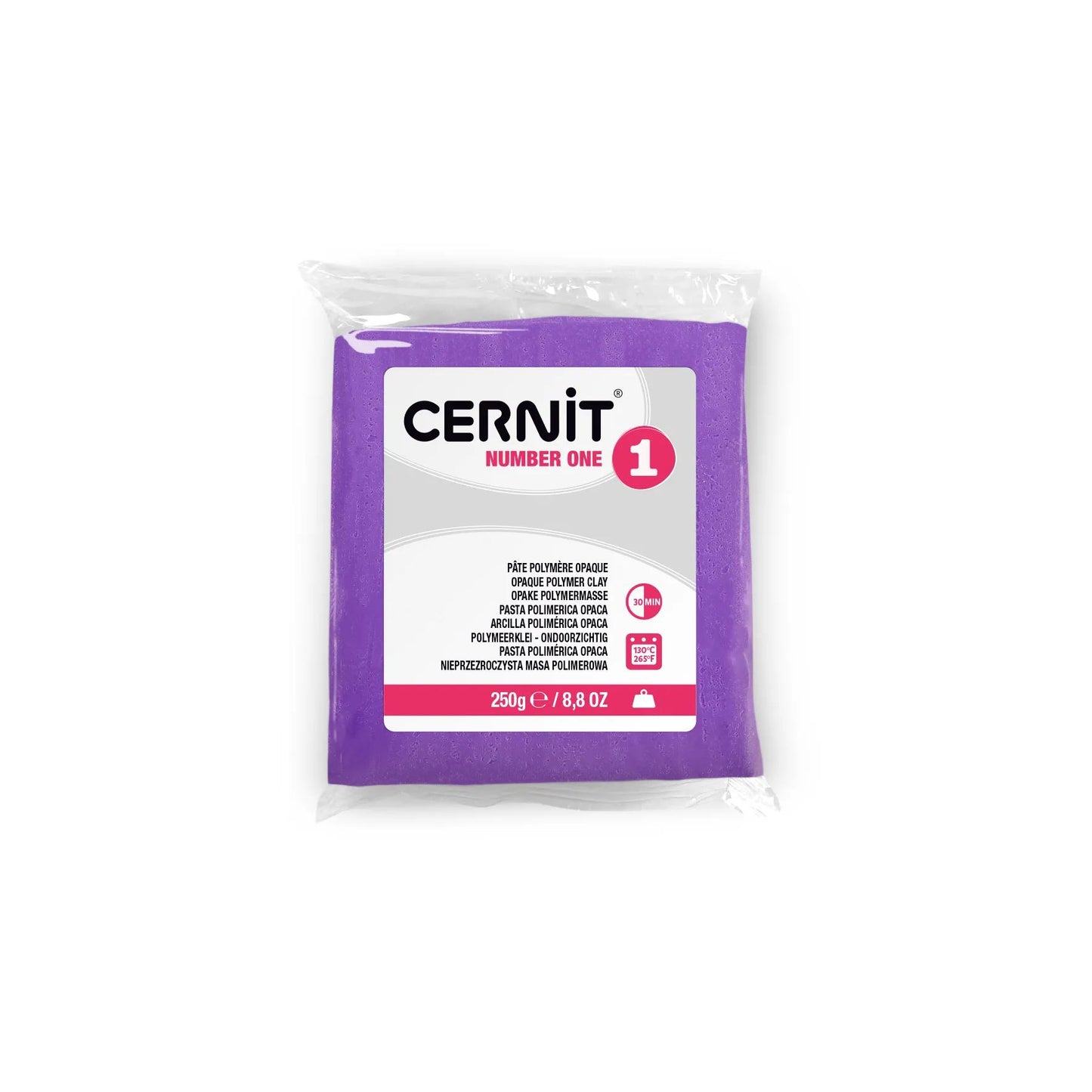 Cernit n°1 250 g Violet - Violet 900 (Pack x4)