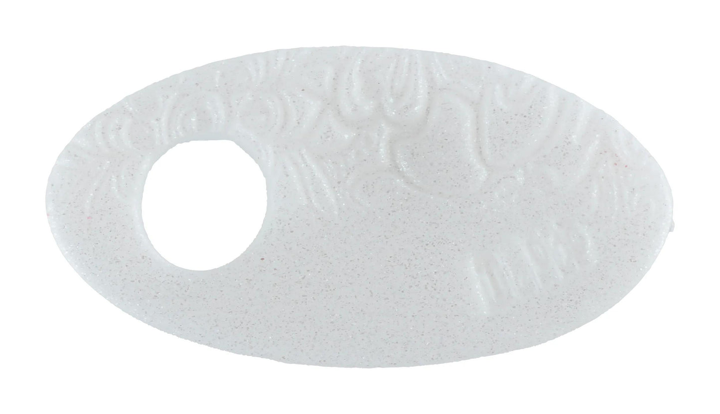 White glitter - White glitter 10 (Pack x6)