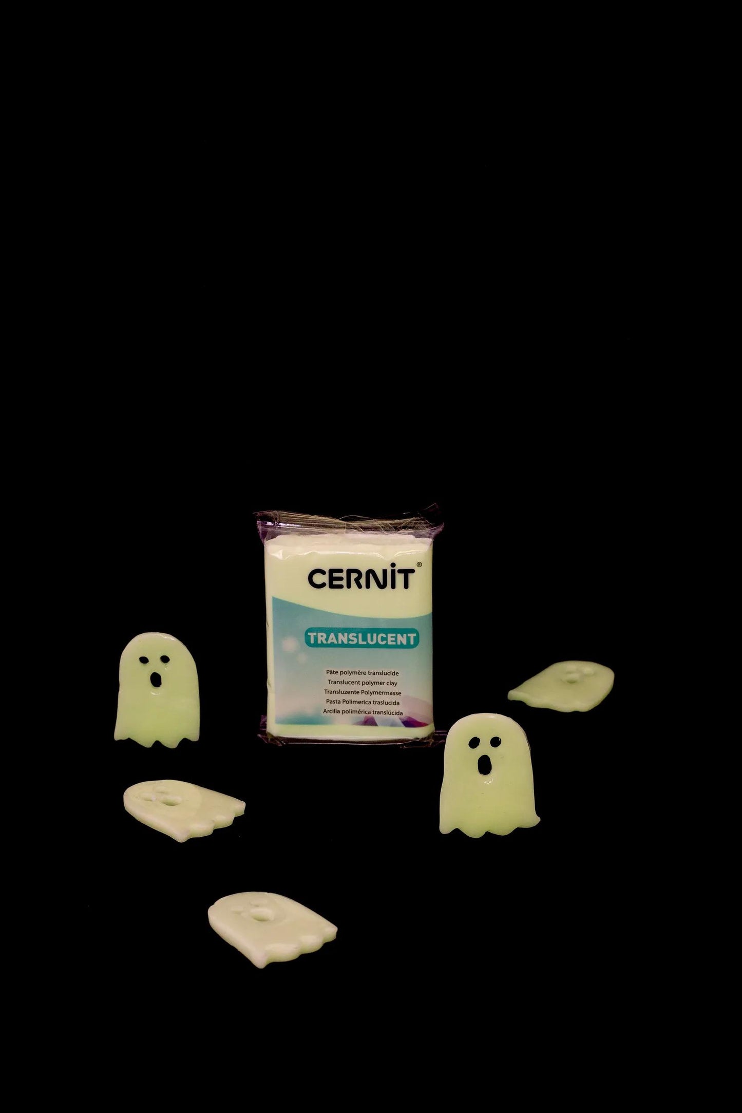 Cernit TRANSLUCENT 56 g Phosphorescent - Phosphorescent 24 (Pack x6)