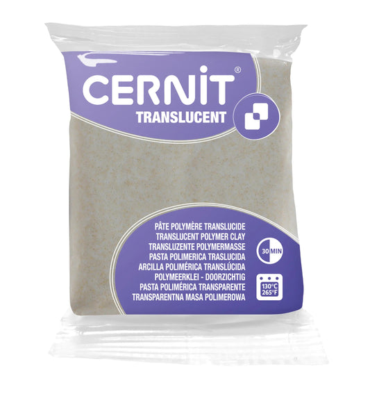 Cernit TRANSLUCENT 56 g Glitter gold - Glitter gold 50 (Pack x6)