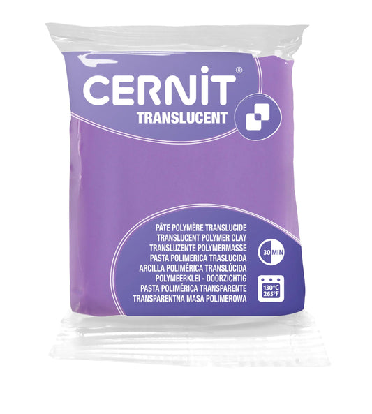 Cernit TRANSLUCENT 56 g Violet - Violet 900 (Pack x6)