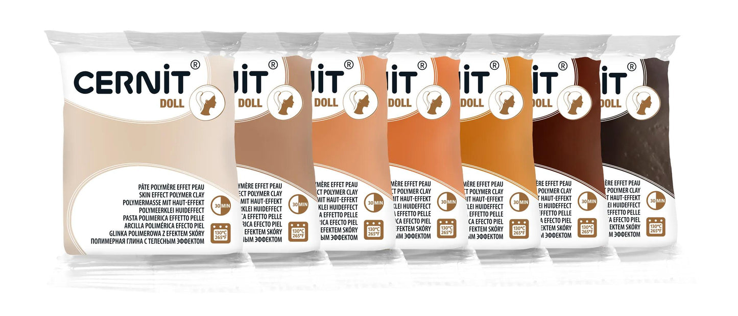 Cernit DOLL 56 g White - White - New 10 (Pack x6)