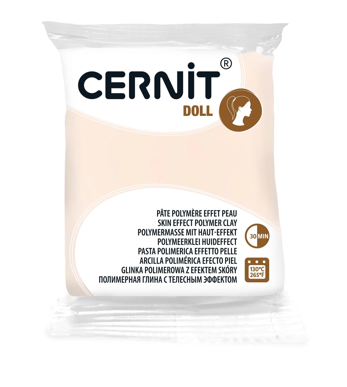 Cernit DOLL 56 g Biscuit - Biscuit - New 42 (Pack x6)