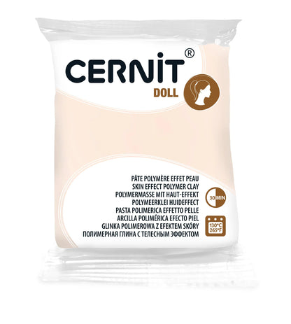 Cernit DOLL 56 g Biscuit - Biscuit - New (Lot x6)