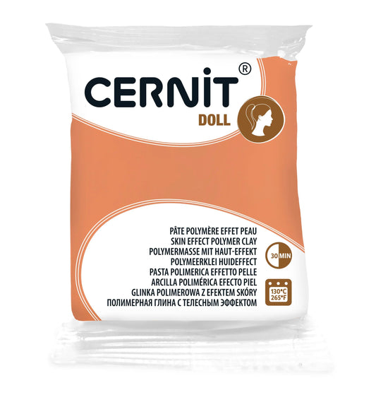 Cernit DOLL 56 g Caramel - Caramel - New 807 (Pack x6)