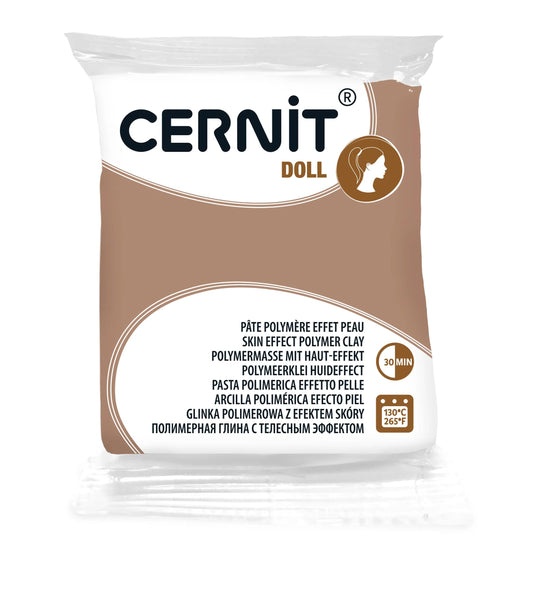 Cernit DOLL 56 g Nougat - Nougat - New 808 (Pack x6)