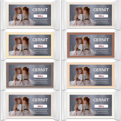 Cernit DOLL collection 500 g White - White 10 (Pack x2)