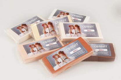 Cernit DOLL collection 500 g White - White 10 (Pack x2)