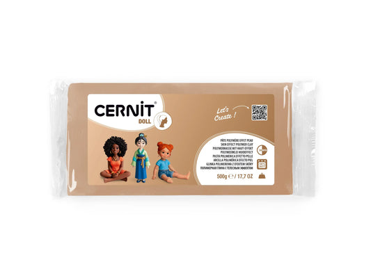 Cernit DOLL collection 500 g Biscuit - Biscuit 42 (Pack x2)
